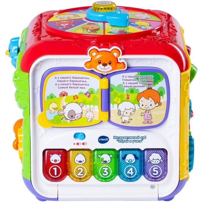 Интерактивный куб VTECH «ИГРАЙ И УЧИСЬ» 80-183426